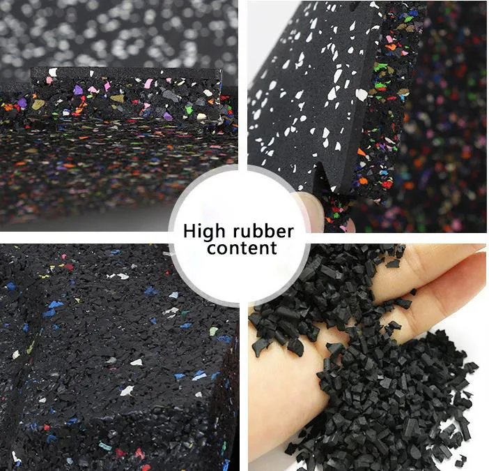 Fire Resistant EPDM Sport Rubber Carpet Floor Matting Roll for Gym Floor