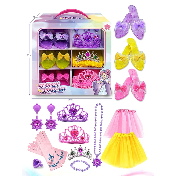 Fashion Vanity Realistic Pretend Play Set Imaginative Pink Fashion Kit For Girls With Hair Dryer