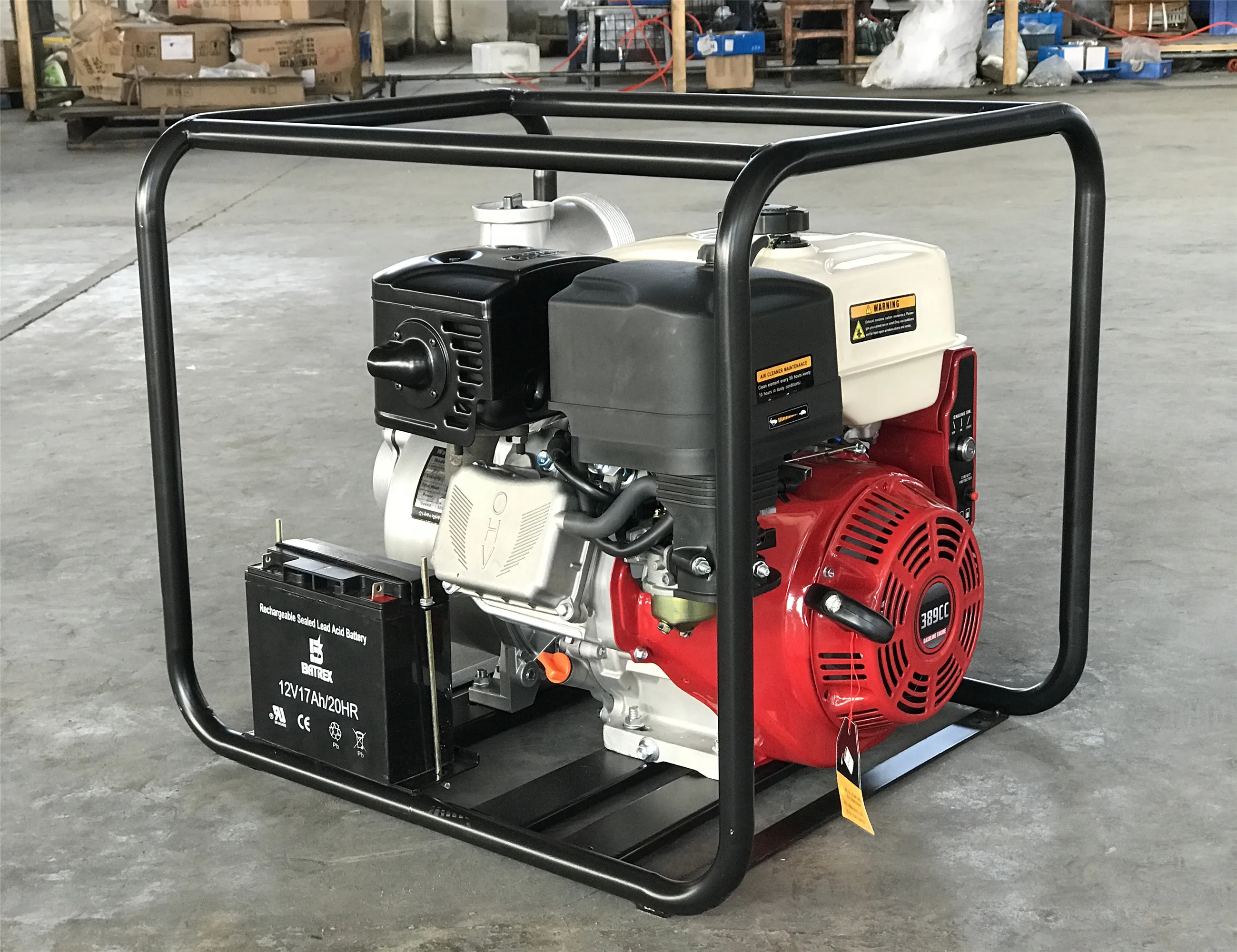 168F 6.5HP 2 дюймов SNB50 WP20 50 мм Выпускной промышленный бензиновый двигатель насос для чистой воды строительства