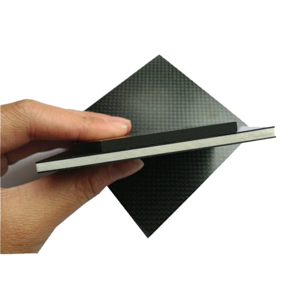 Light weight material carbon fiber foam sandwich panels for drone, sim racing, game controller
