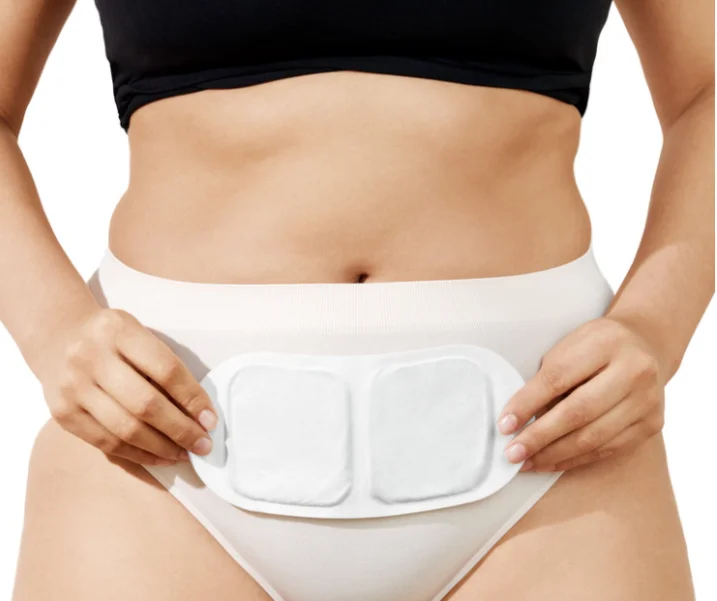 Menstrual Heat Patch for Woman Period Cramp Care for 12h Paste on Skin Directly Air Activated Heat Patch Menstrual Relief Patch