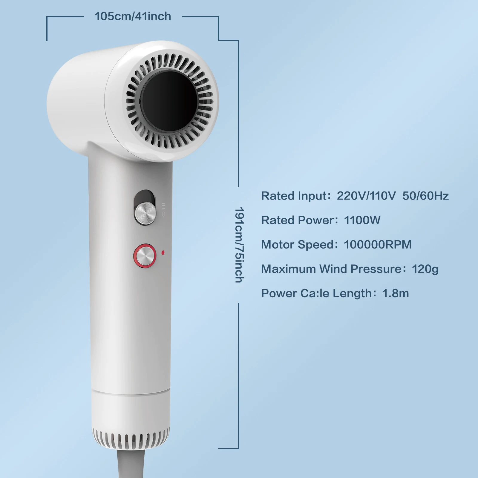 100000 Rpm Mini Ionic Electric Hair Dryer Portable Super Hand Dryer For Hair Set