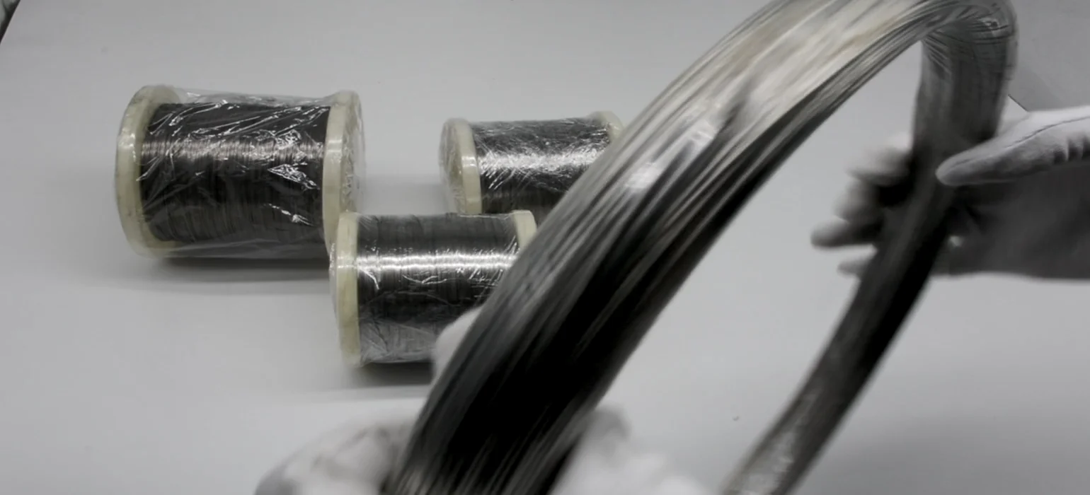 Tungsten Thermocouple Wire Tungsten Rhenium Wire WRe5 and WRe26 Double Meter