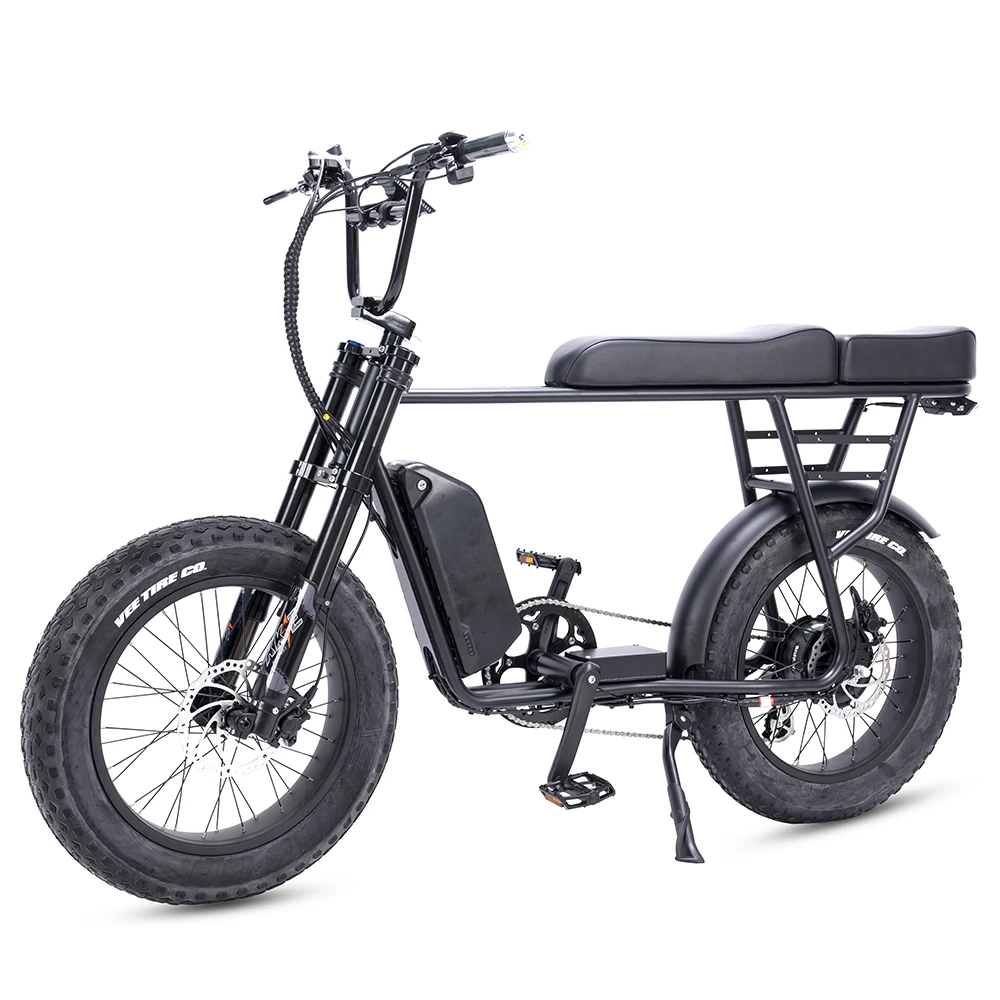 2024 Best Seller Mario Retro 250w Hub Motor Electric Bike with Extended Frame