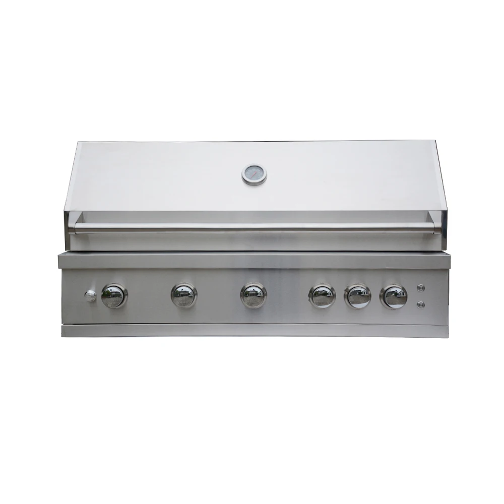 Stainless Weather Proof Propane Butane Built In Kitchen Island Outdoor Cooking Gas Bbg, Gas Barbecue Grill