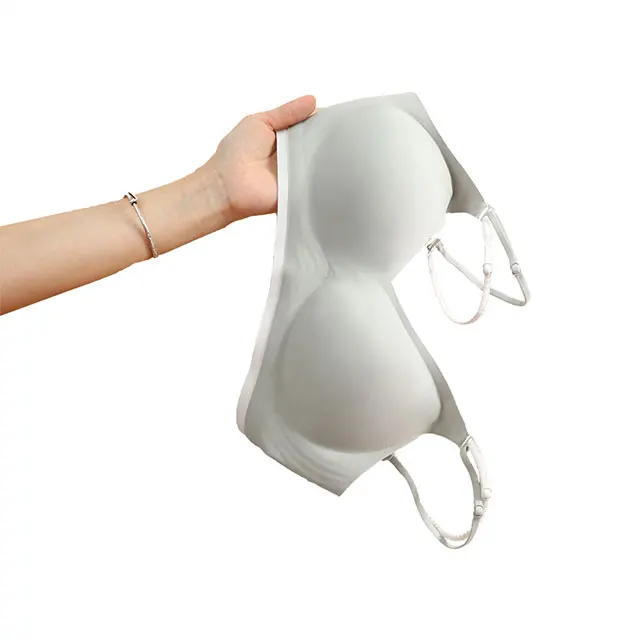 
Ladies young girls sport wire free wireless bras traceless underwear vest girls bra backless bra 