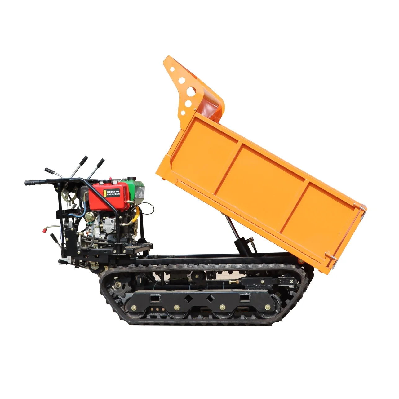 hydraulc dumper crawler type forest log transport tractor