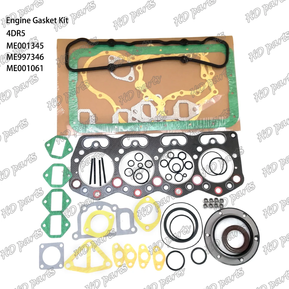 4DR5 Engine Gasket Kit ME001345 ME997346 ME001061 Suitable For Mitsubishi Engine Parts
