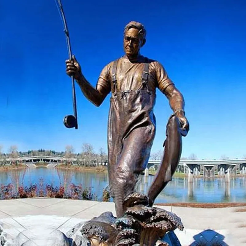 Stunning Modern Art Hand Carved Life Size Bronze Statue Musician for Garden Decorative Display