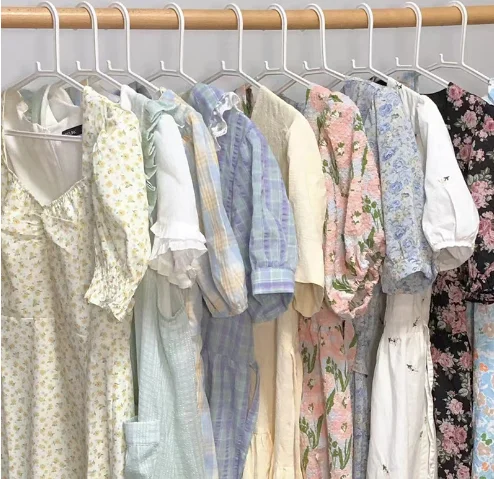 Used Summer Clothes Cotton Dress Korea Used Clothing in Bales