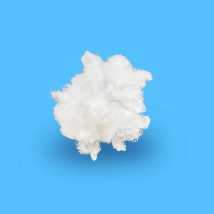 High Quality High Elastic  Polyester Staple Fiber Filled Cotton