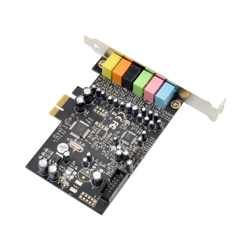Хорошая цена новый продукт чипсет CMI8828 7 1 каналов PCI Express интерфейс Аудио