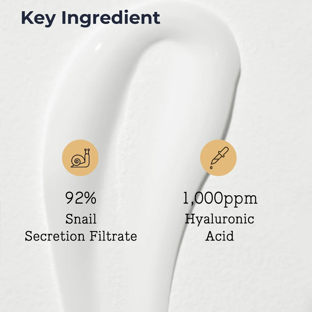 Korean Advanced Snail Cream Repair And Soothes Red Sensitized Skin Fcae Moisturizing Anti Aging Acne Snail Mucin Facial Cream