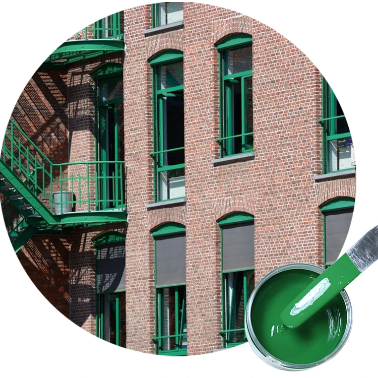 Metallic Green Paint High Glossy Waterproof Metalic Paint