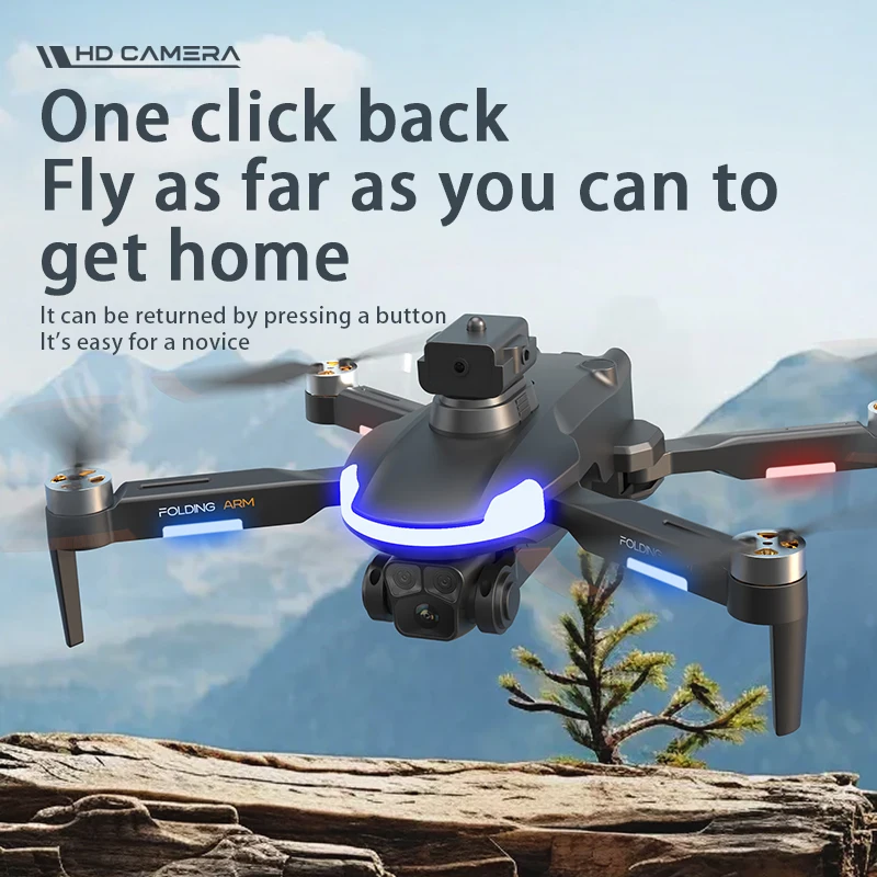 Popular WiFi Remote Control Brushless HD Camera Drone One-Touch Takeoff and Landing Feature Toy for Kids & Adults