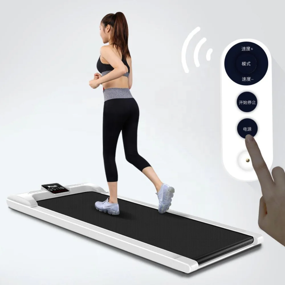 Buy portable under the desk walking pad mini compact treadmill fitness