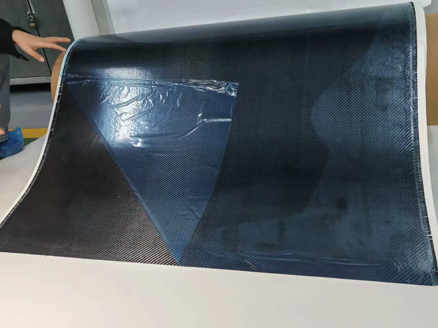 T300 T700 T800 Nonewoven 150gsm карбоновый черный препрег 12K однонаправленный углеродный с высокой прочностью