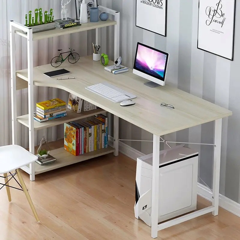 Industrial Factory Direct Supplier L-shaped Gaming Computer Corner Desk Home Office Furniture Wooden Pc Desk