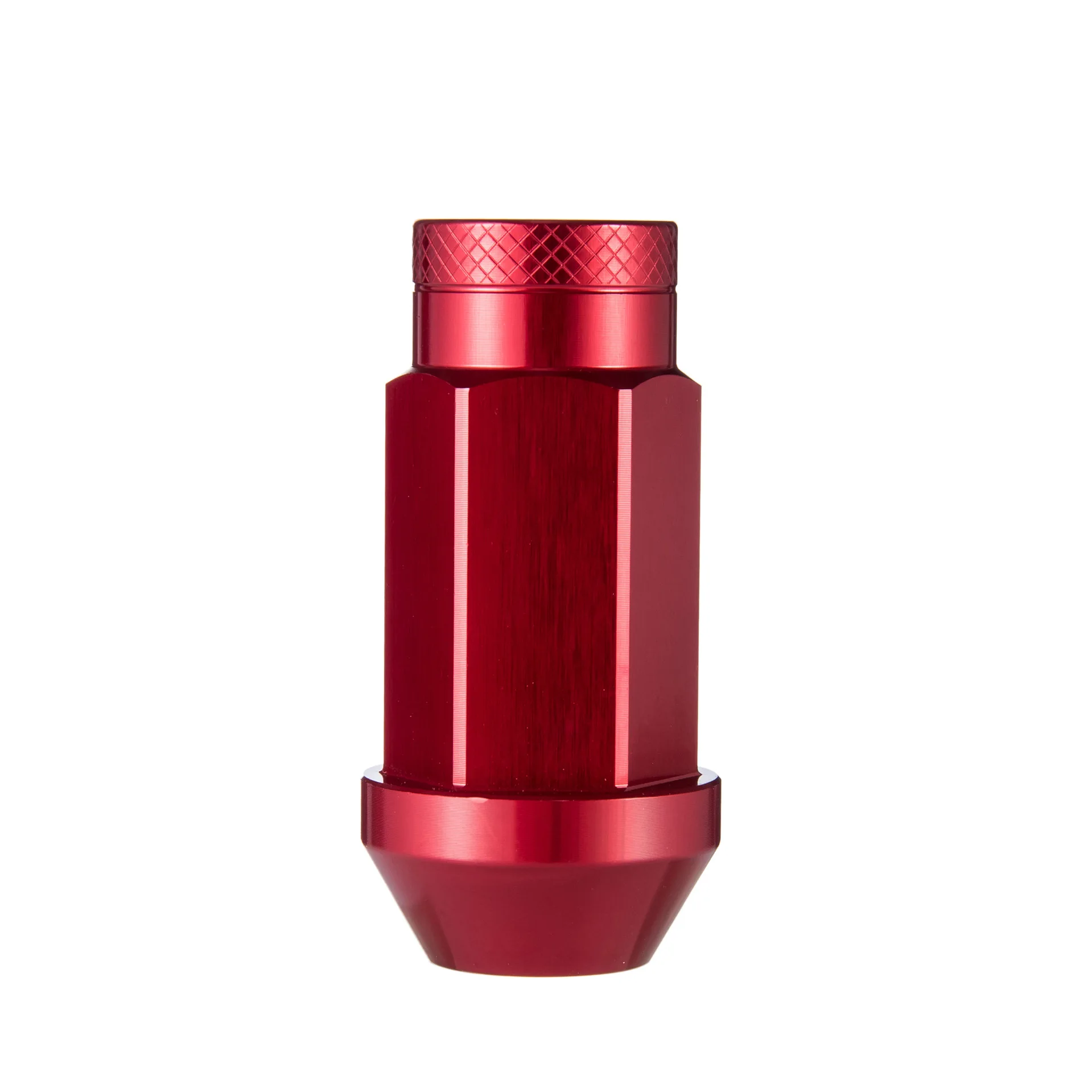 Universal 20Pcs 7075 Aluminum Alloy Forged Wheel Light Lug Nut length 50mm M12 * 1.25 / m12 * 1.5 / M14 * 1.5