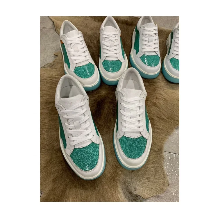 Модный дизайн высокое качество стильная экзотическая обувь из натуральной кожи stingray для