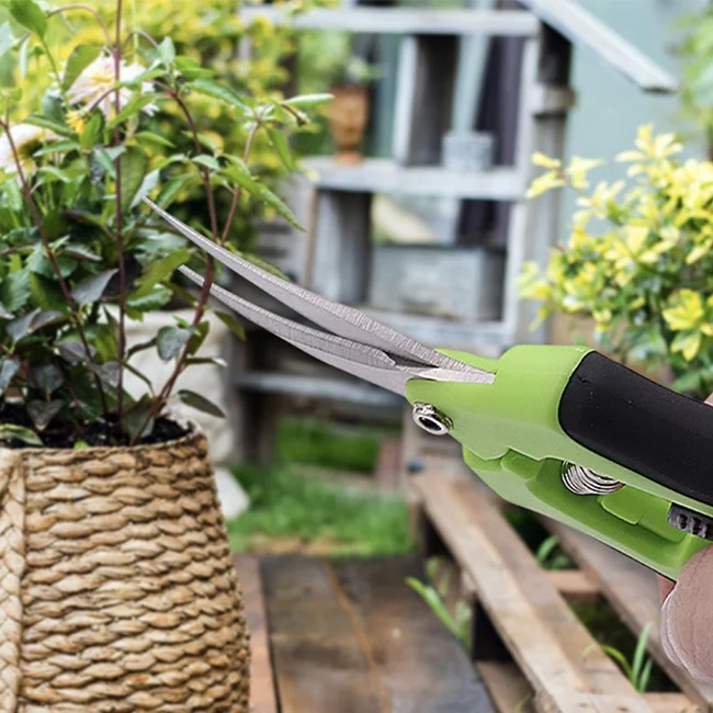 Hydroponic garden plant trimming scissors