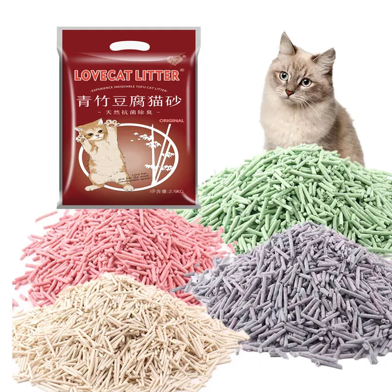 Lovepet Chinese Manufacturer Wholesale Tofu Cat Litter Sand Tofu Cat Litter