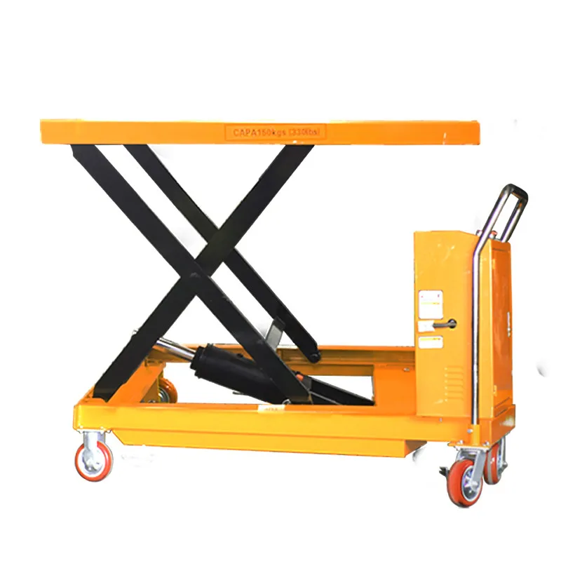 800 kg electric hydraulic lifting tables small lift up table mechanism stainless steel multifunctional folding lift platform