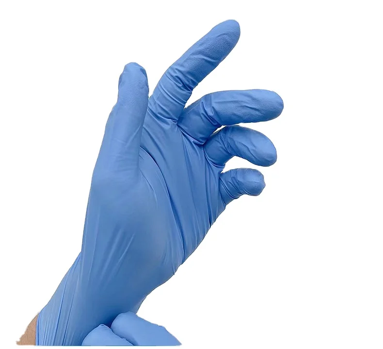 wholesale disposable sterile nitrile inspection gloves safety nitrile disposable gloves for daily use