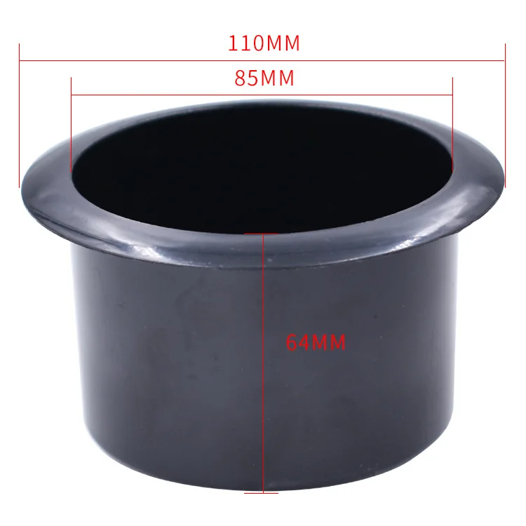 Wholesale  Quality Spinning Black Sofa Cup Holder Aluminium Furniture Cup Holder