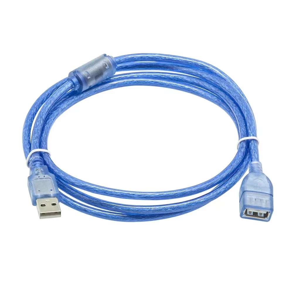 Manufacturers supply usb2.0 cable usb male to female data cable 1.5m pure copper double shielded extension cable