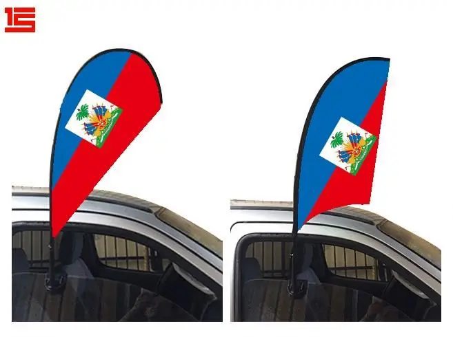 
Promotional usage Advertising exhibition event outdoor flying car used Feather Flag Flying Beach Flag 