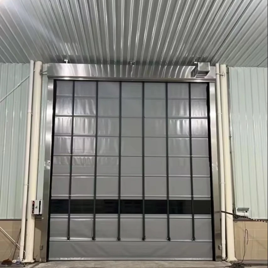 Высокое качество герметичные огнестойкие ветростойкие двери с автоматической складной дверной системой для входов