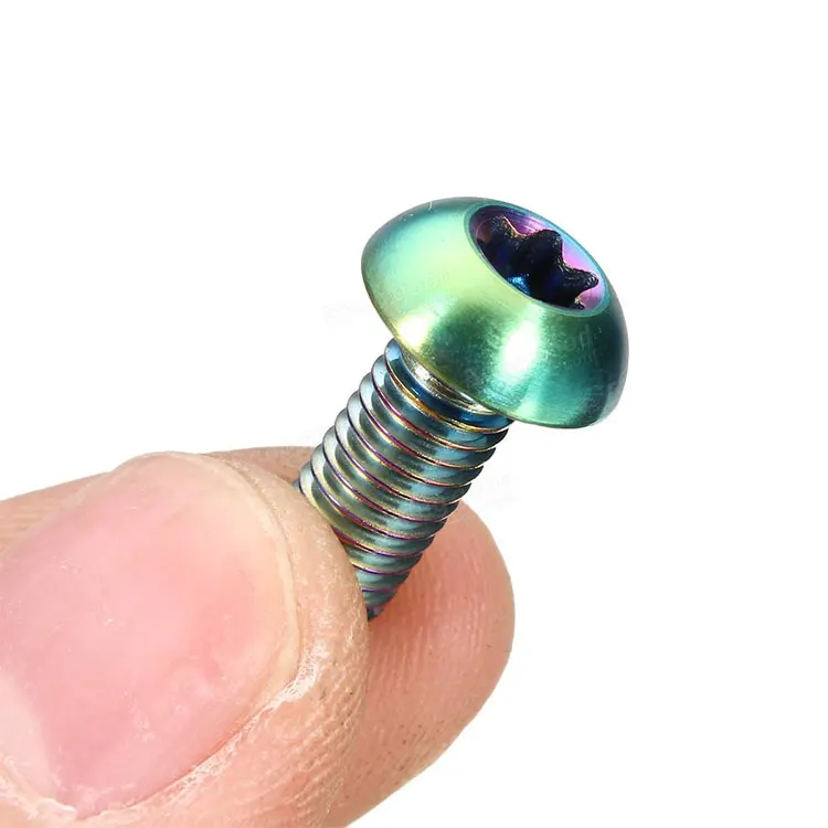 
Ti Bolts Allen Socket Button Head Titanium Screw Bolt for Bicycle 