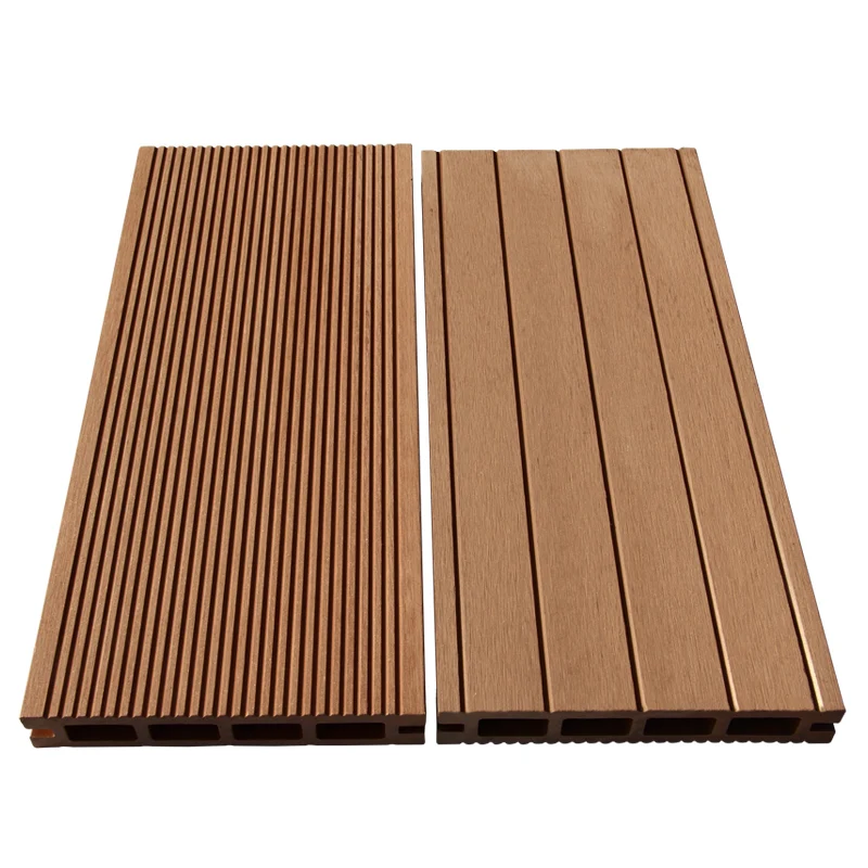 Outdoor China Cheap Hollow Wood Plastic Composite Decking