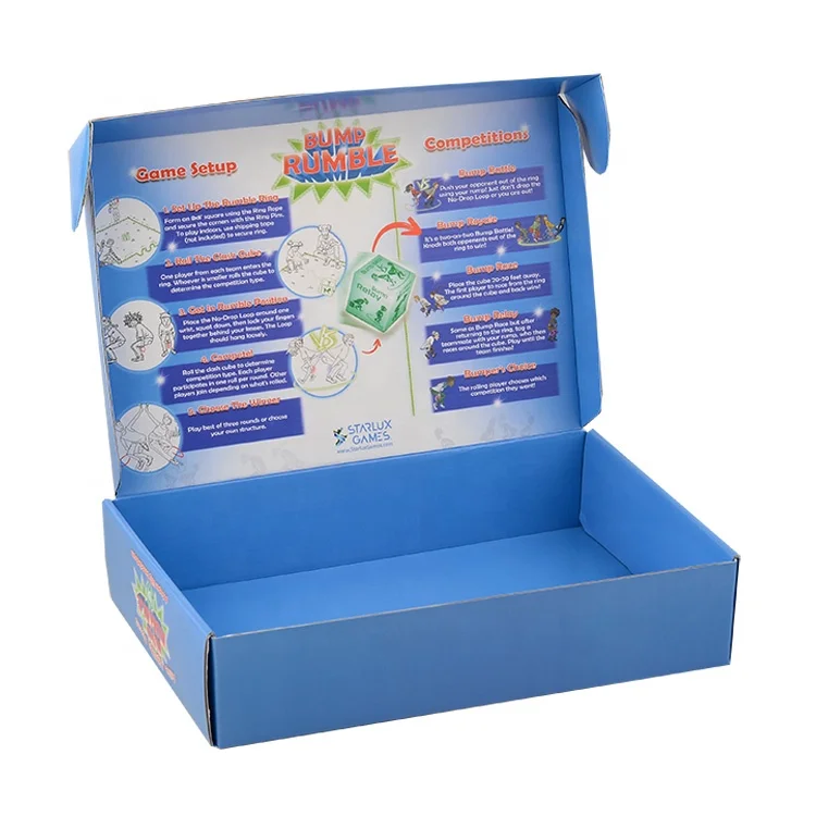 Парики с логотипом на заказ, косметика для ухода за кожей, коробка из гофрированной бумаги