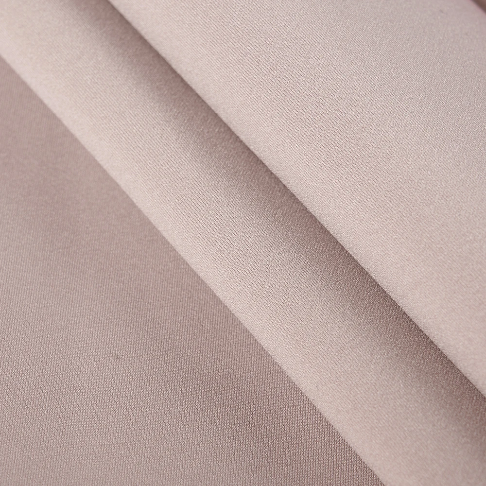 Customization  Eco-friendly spandex  High Stretch Breathable Recycled micro Interlock Fabric For Gym Yoga Wear and bar