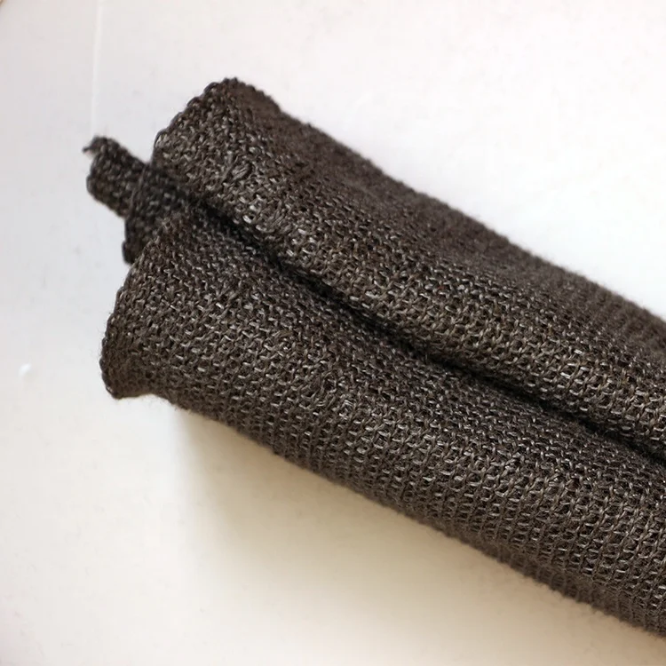 Fully premixed surface combustion  knitted fabric for metal fiber burner
