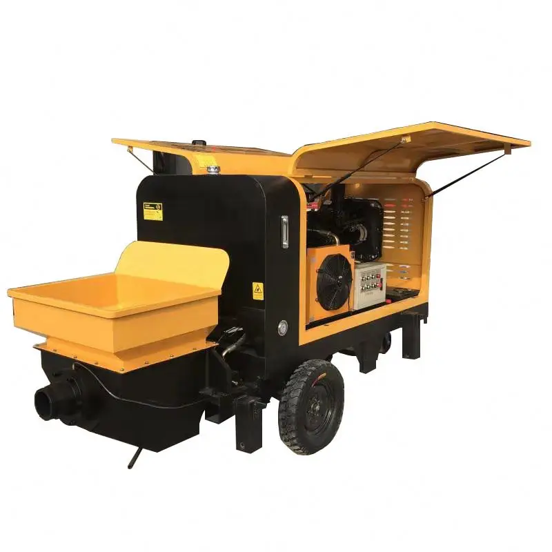 
Hot Sell Pumpcrete Machine Pumping High-Strength Pumpcrete Concrete Pump trailer concrete delivery pump transfer cement mixer pump concrete pump truck