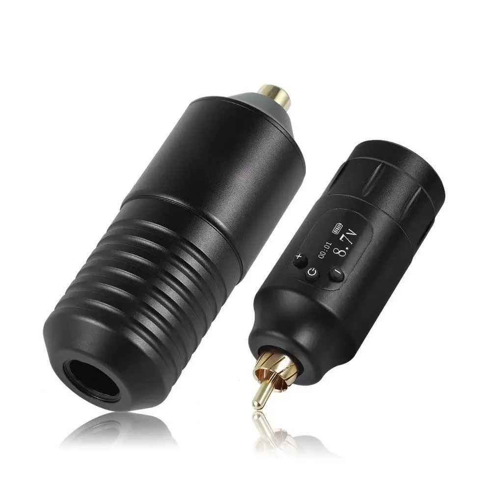 Hot Style Full Complete Tattoo Machine Set Rotary Tattoo Ink Cartridge Needle Wireless Tattoo Machine Kit