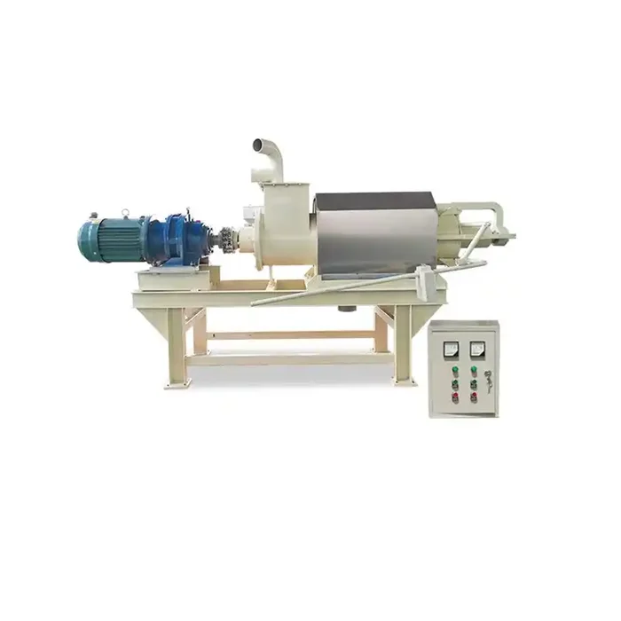 New Design Solid Liquid Separator For Farm Use/animal Manure Dewatering Dehydrator Drying Machine For Sale