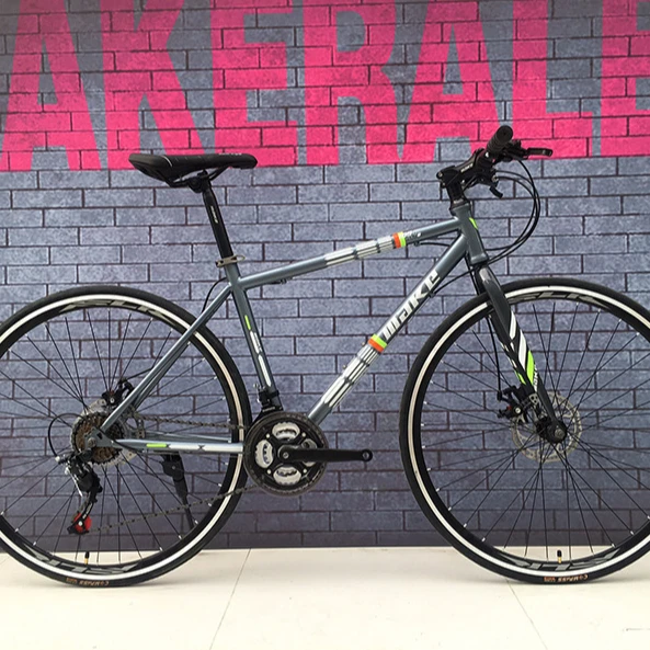 wholesale cheap price OEM carbon steel frame hybrid road bike 700c racing bicycle 700c