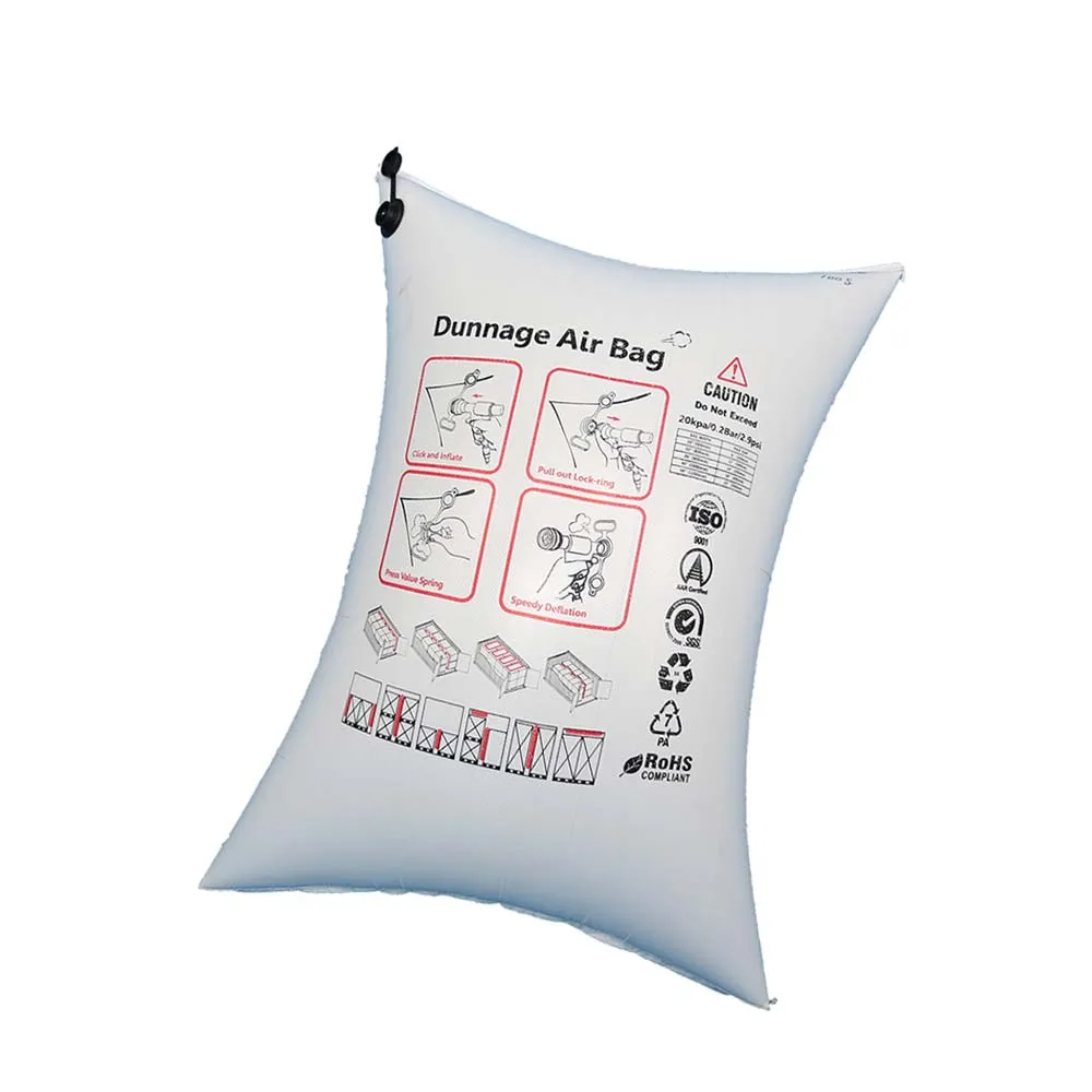 60*150CM AAR Verified PP Woven Air Bag For container