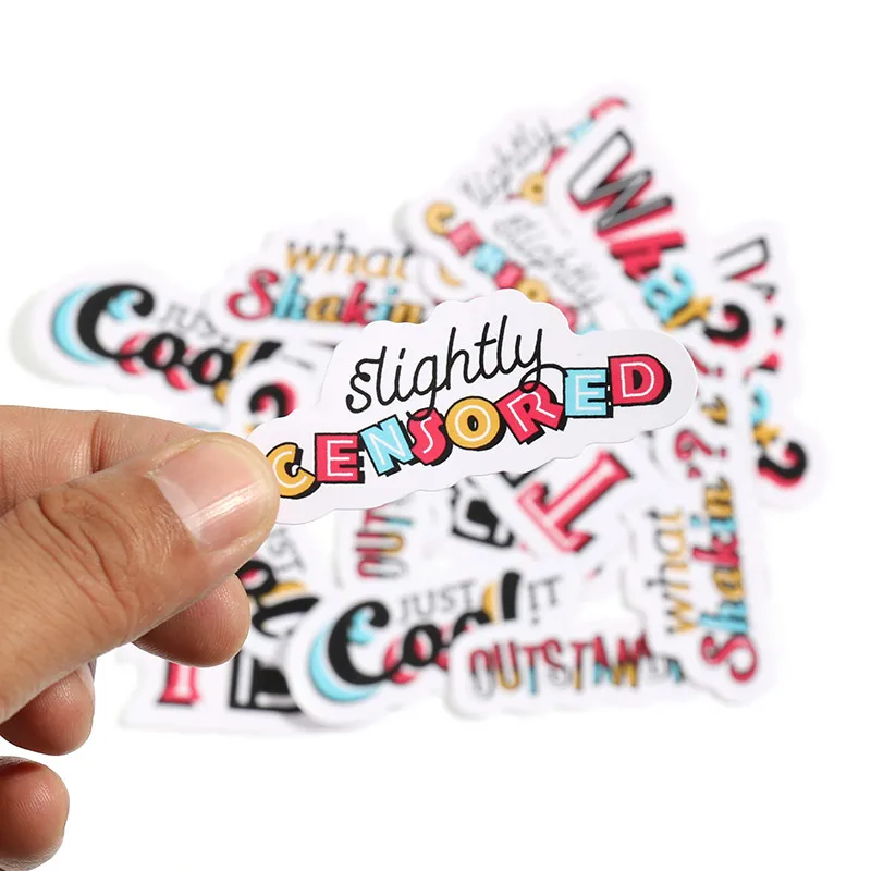 Vograce Custom Printing Water Proof Matte Vinyl Labels Sticker Sheet