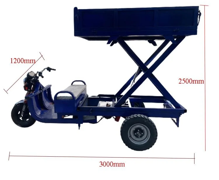 Factory Electric truck with lift platform for loading and lifting Cargo
