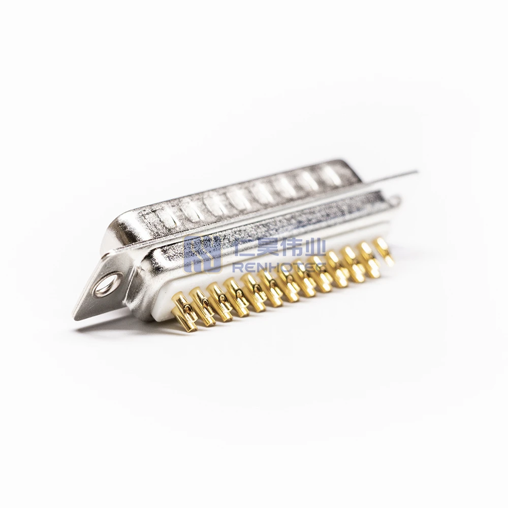 Solder Cup Through Hole Male D SUB Connector DB 25 Pin