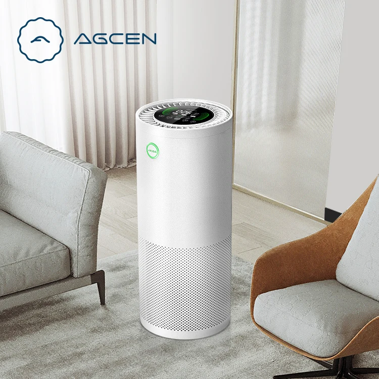 AGCEN tuya household air cleaner for home with pets using H13 filter