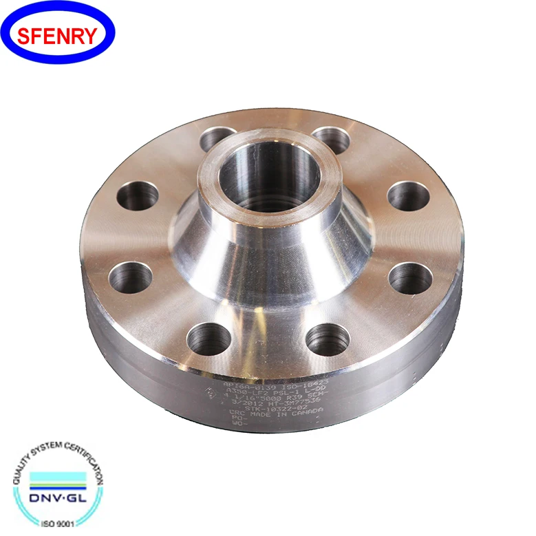 Sfenry DIN 2577 PN16 Class 900 5 Holes 6 Holes 8 Holes WNRF Flange 125-250 aarh