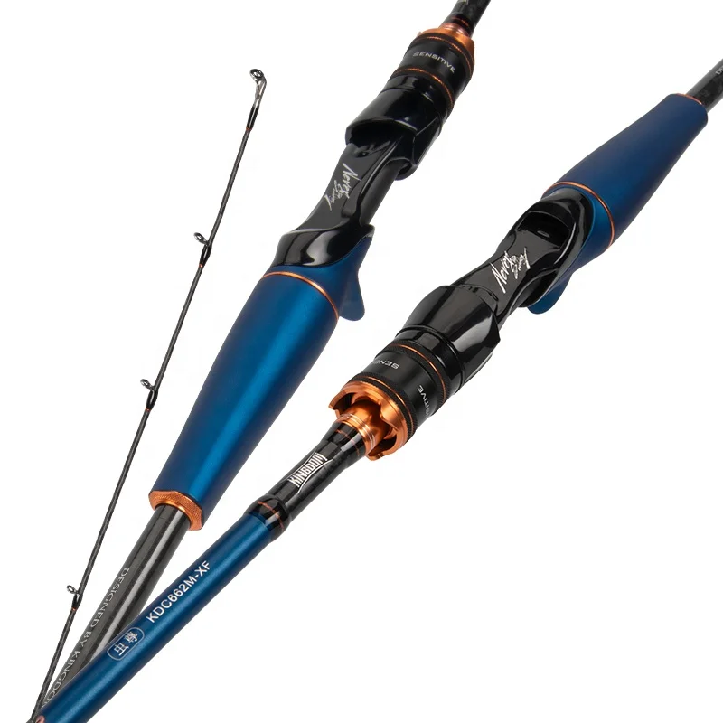 Chongzun Spinning Fishing Rods 4+1 Section 1.9m 1.98m/2.03m Multi-section Feeder rods Casting Fishing Travel Rod