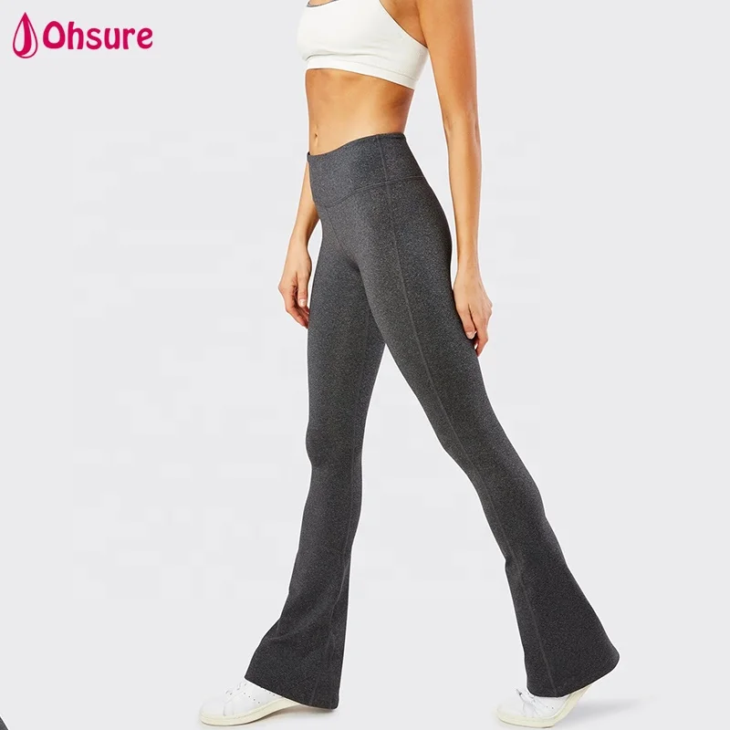
Wide Leg Sport Pants Women High Waist Stretch Bandage Flare Pants Broad Leg Dance Yoga Pants Sport Long Trousers 