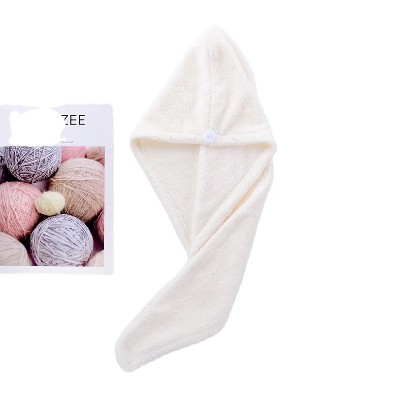 Twist Dry Shower Microfiber Hair Wrap Towel Drying Bath Spa Head Cap Hat Women
